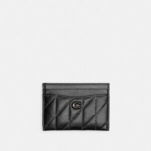 Coach Essential Card Case With Pillow Quilting